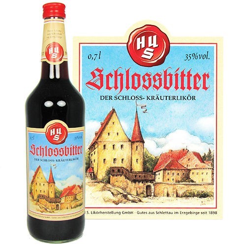 Schlossbitter 0,7l Glasflasche